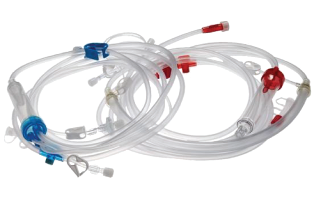HEMODIALYSIS BLOOD TUBING SET